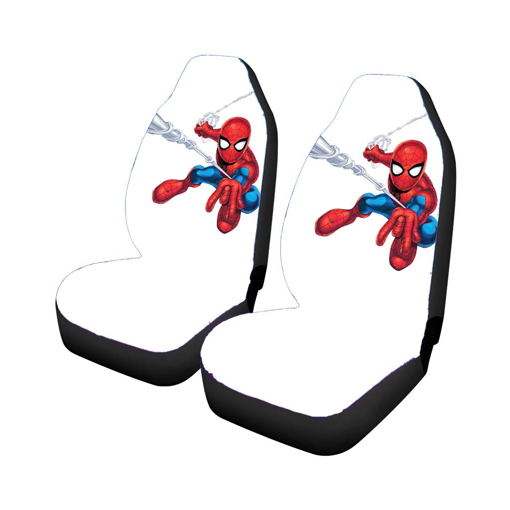 Marvel Super Hero Squad Chibi Spiderman car Seat Covers