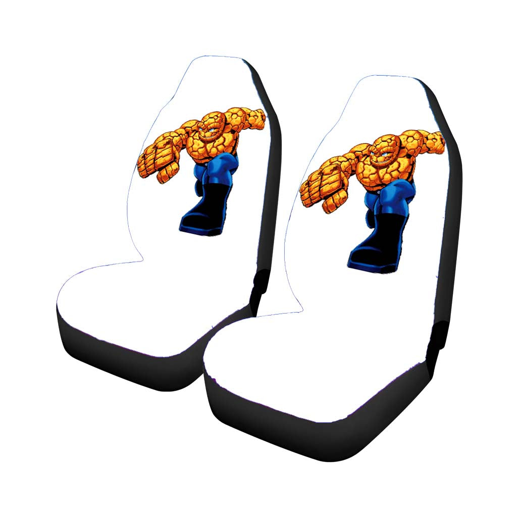 Marvel Super Hero Squad Chibi The Thing Rock car Seat Covers