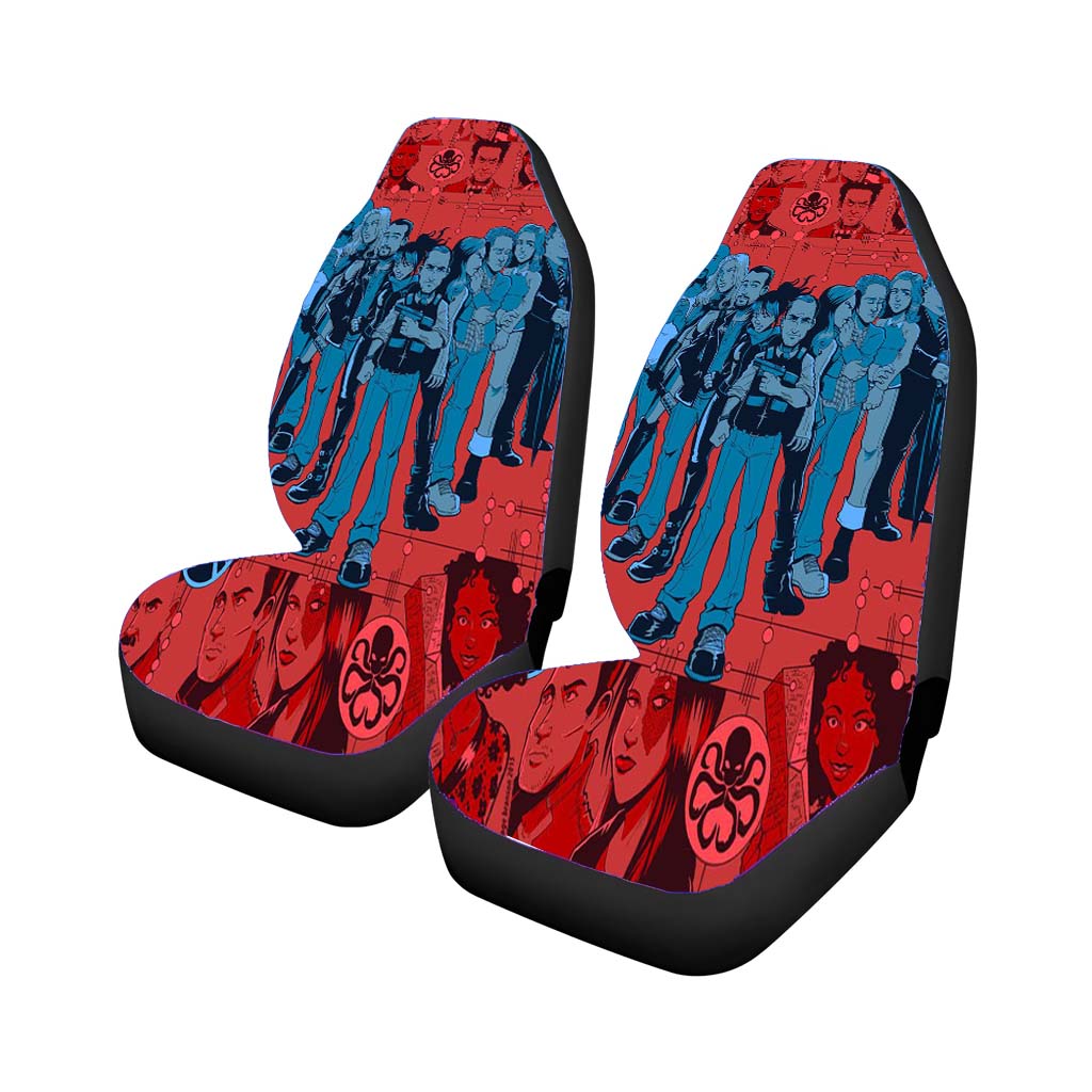 Marvel Tv Series Shield Vs Hydra car Seat Covers