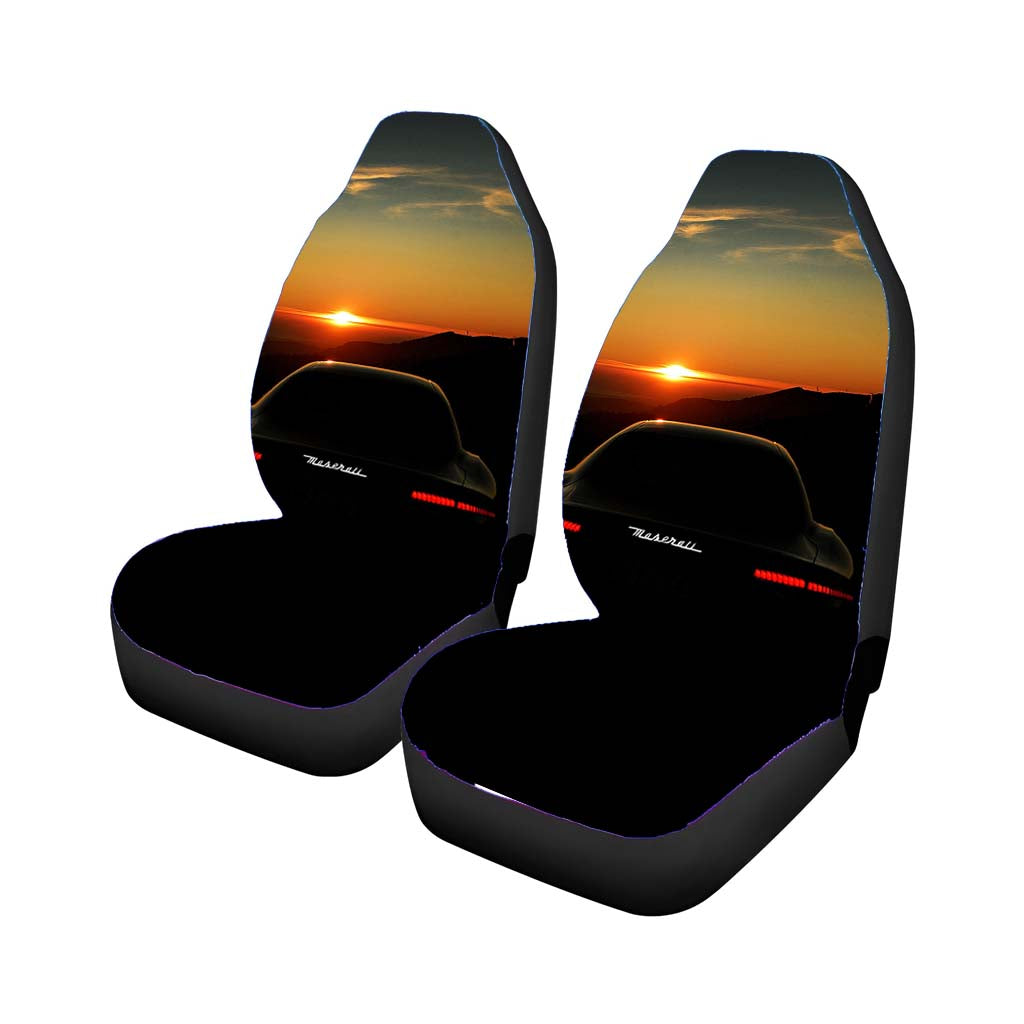 Maserati Sunset Wallpaper car Seat Covers