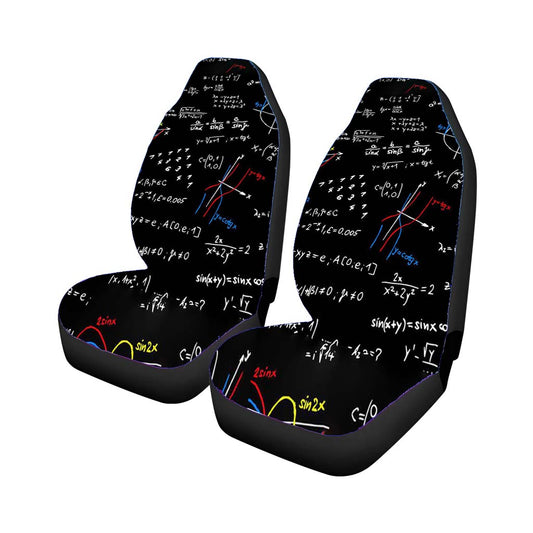 Mathematic Addict Pattern Smart Universal Fit Car Seat Covers