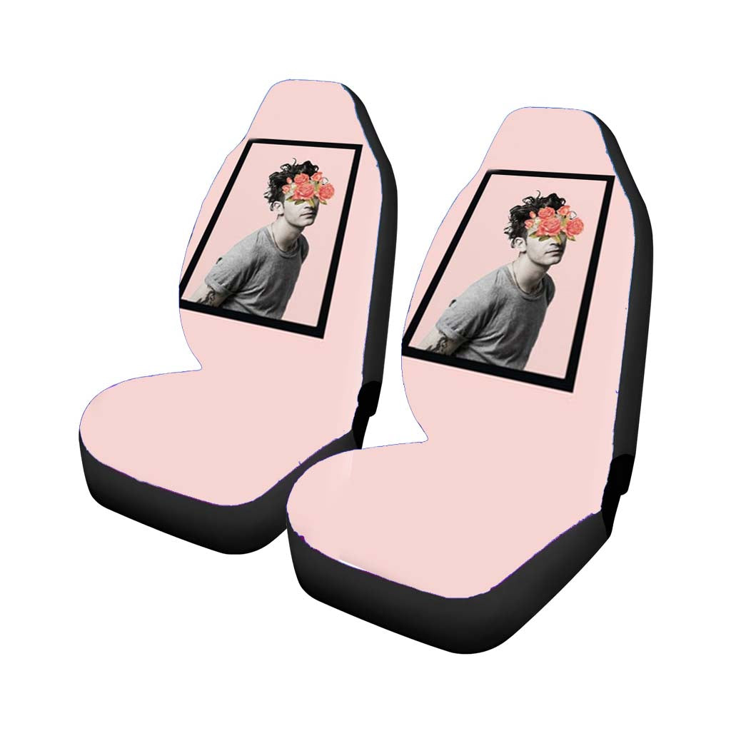 Matt - 1975 Flower Cencored car Seat Covers