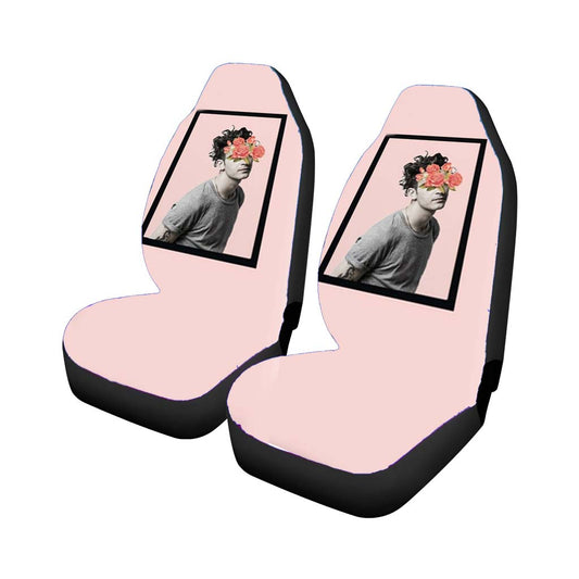 Matt - 1975 Flower Cencored Universal Fit Car Seat Covers