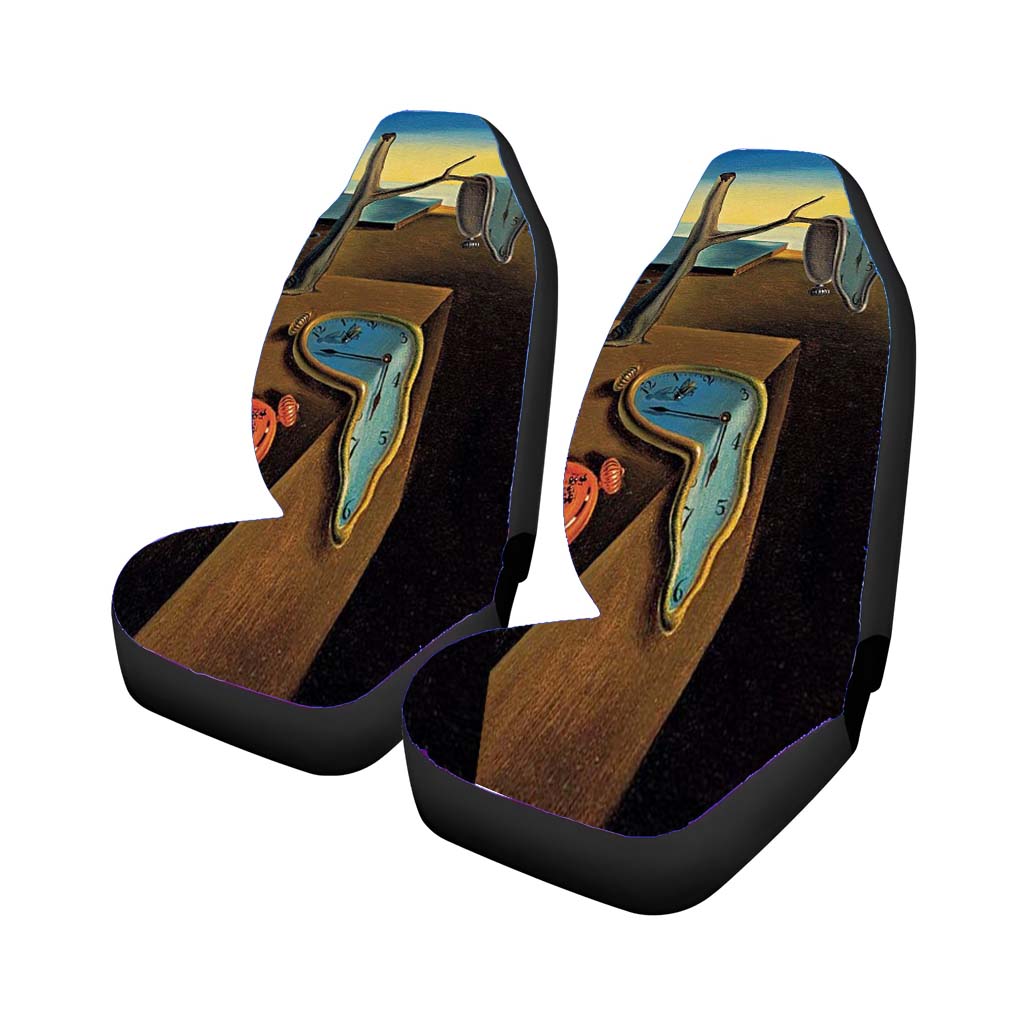Melt Clock Salvador Pattern car Seat Covers