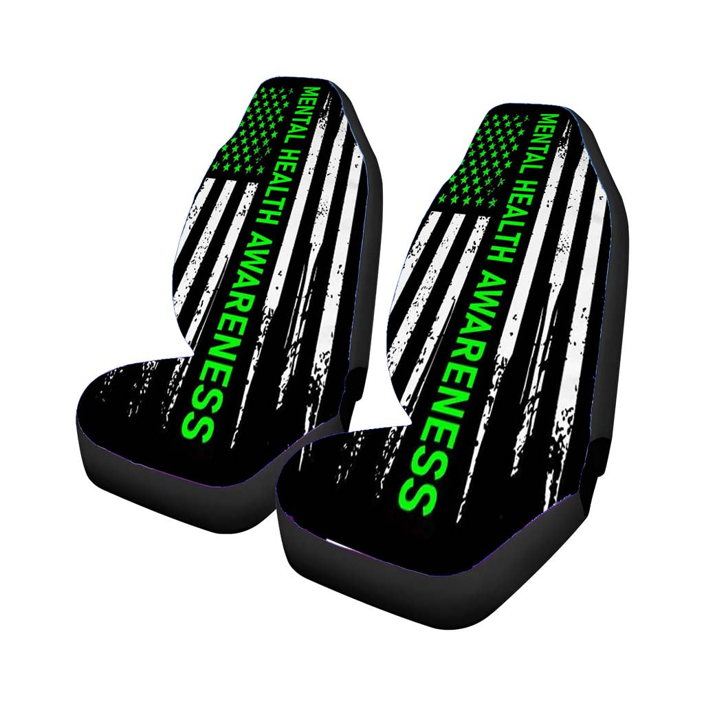 Mental Health Awareness car Seat Covers