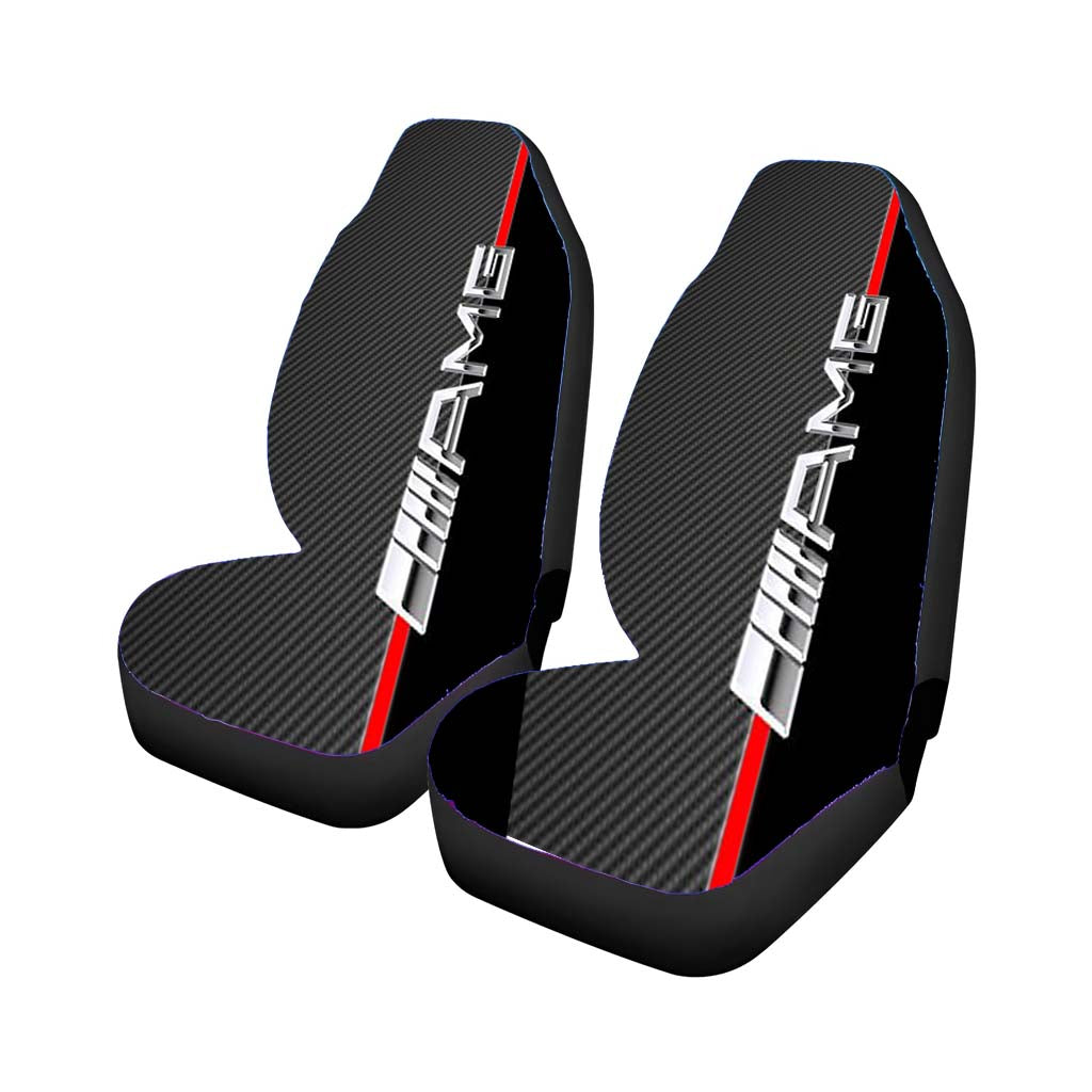Mercedes Benz Amg Logo Carbon car Seat Covers