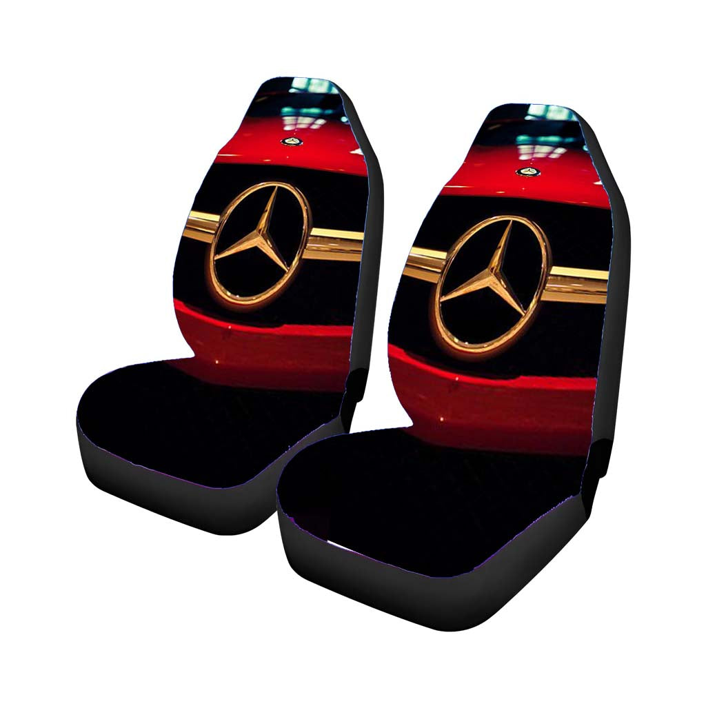Mercedes Logo Cars Wheels car Seat Covers