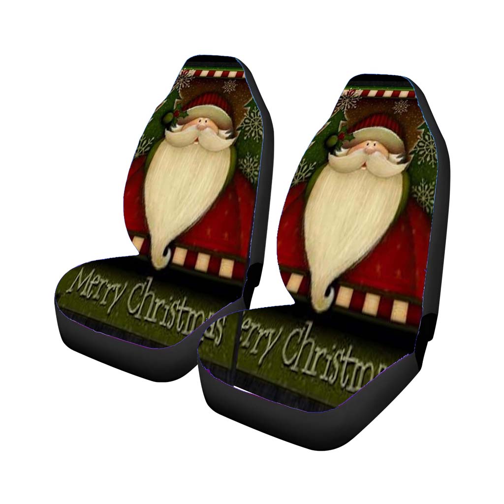 Merry Christmas Santa car Seat Covers