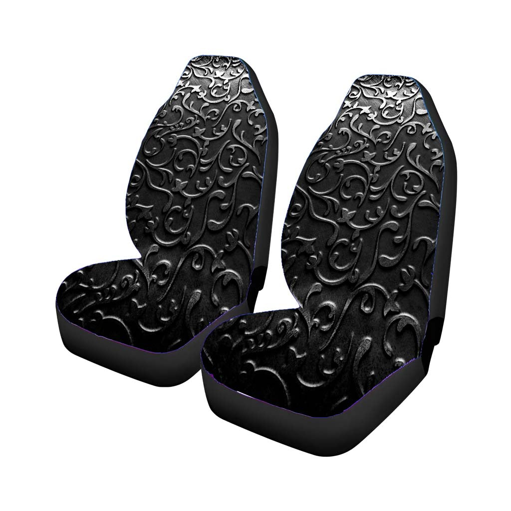 Metallic Flower car Seat Covers