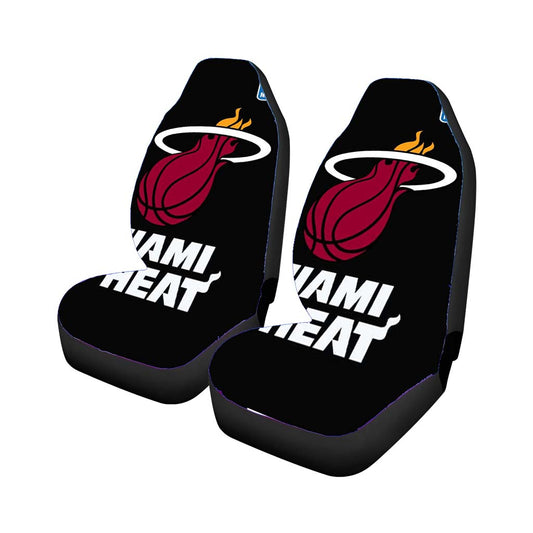 Miami Heat Nba Unique Universal Fit Car Seat Covers