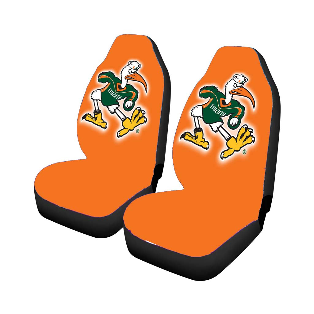 Miami Hurricanes Logo car Seat Covers