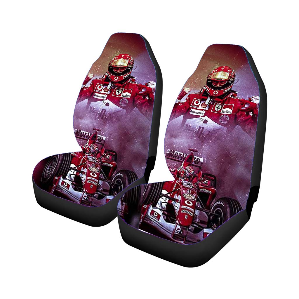 Michael Schumacher Formula One 2 car Seat Covers