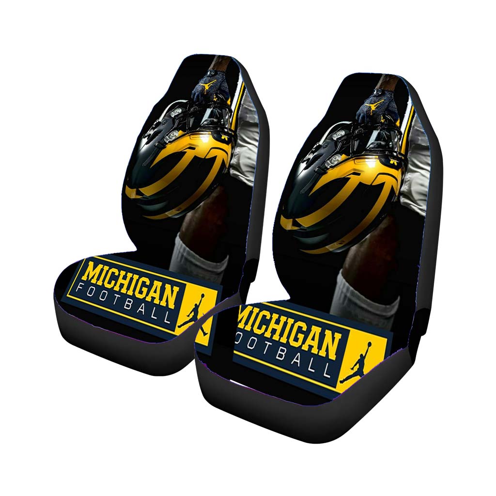 Michigan Wolverines car Seat Covers