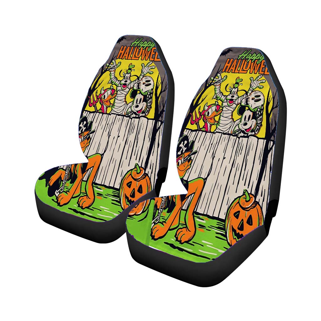 Mickey And Friends Halloween car Seat Covers