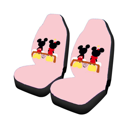 Mickey Minnie Mouse Simple Universal Fit Car Seat Covers