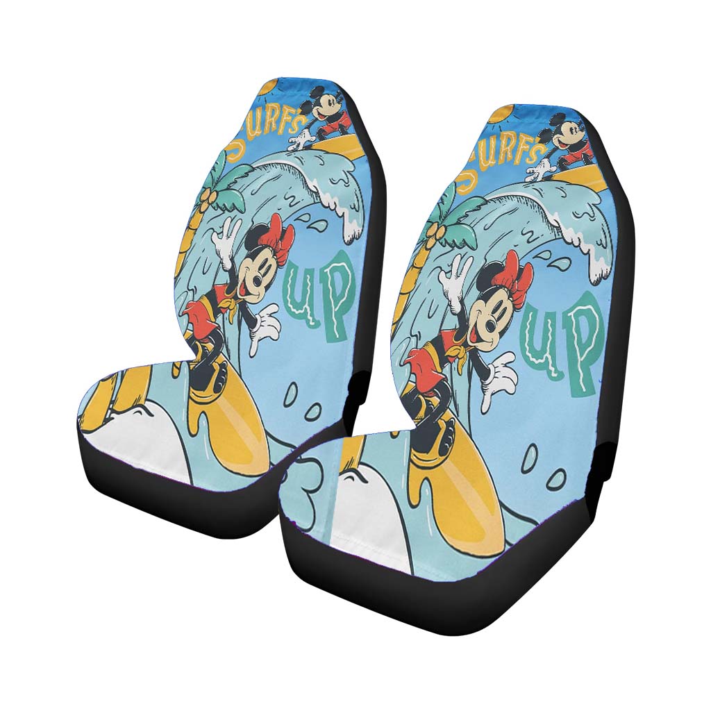 Mickey Mouse And Minnie Mouse Summer car Seat Covers