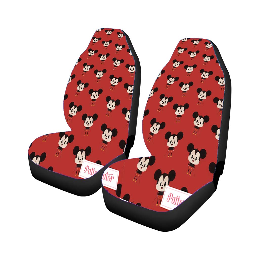 Mickey Mouse Minimalist Pattern car Seat Covers
