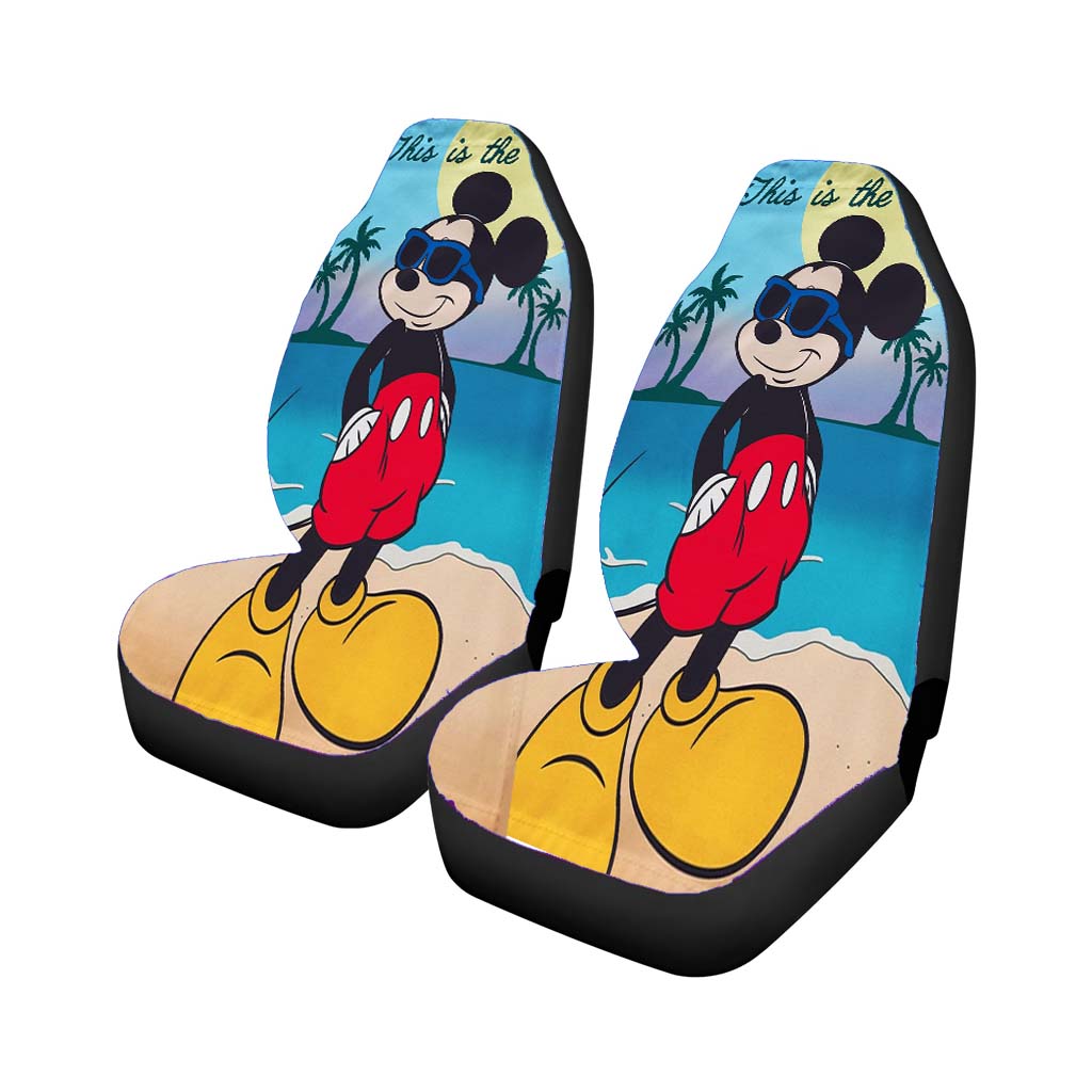 Mickey Mouse Summer Beach car Seat Covers