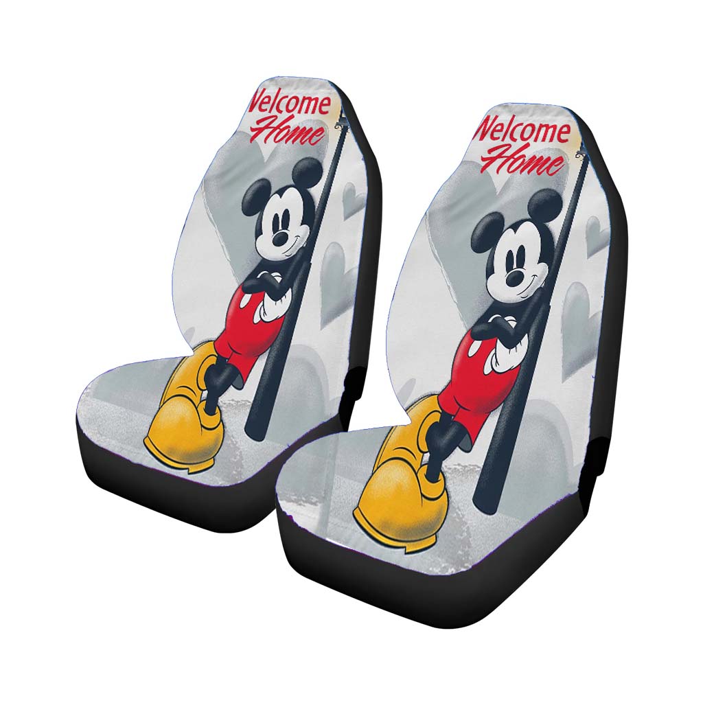 Mickey Mouse Welcome car Seat Covers