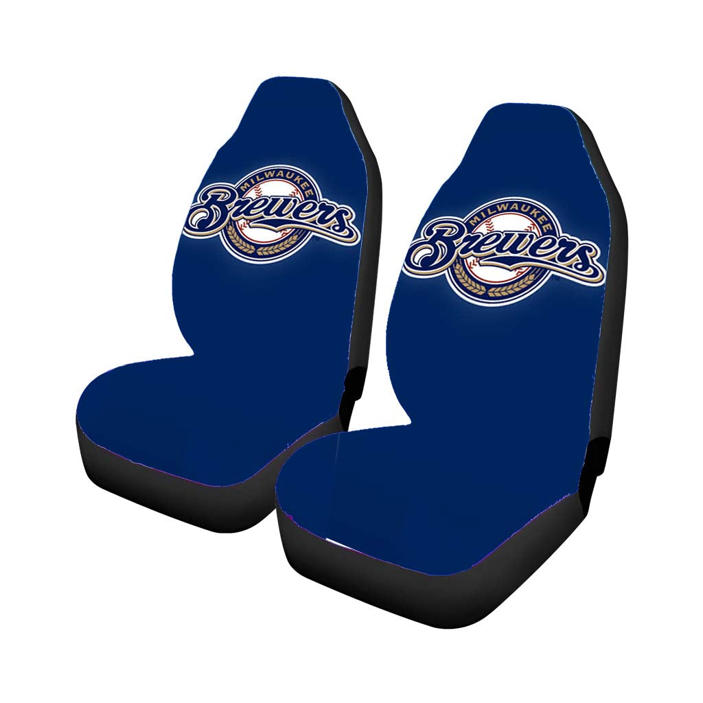 Milwaukee Brewers Logo car Seat Covers