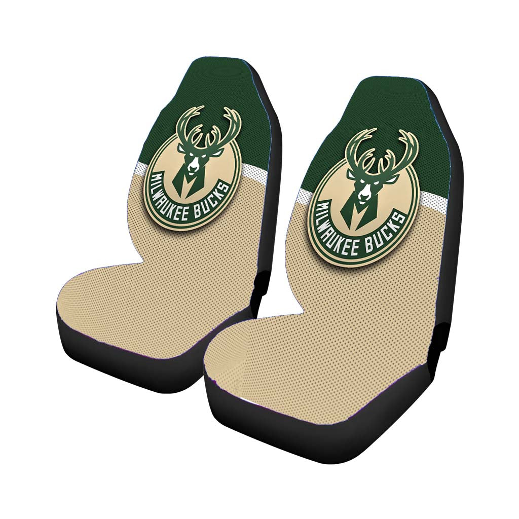 Milwaukee Bucks Basketball Team Logo car Seat Covers