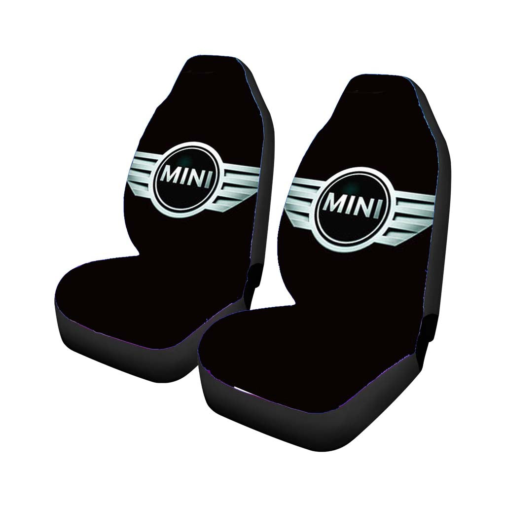 Mini Cooper Logo Black car Seat Covers