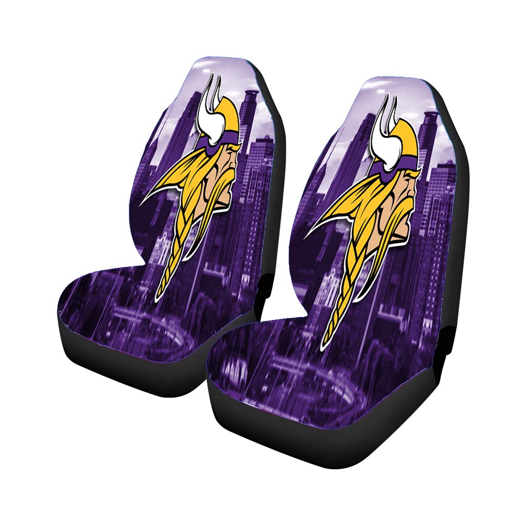 Minnesota Vikings Emblem car Seat Covers