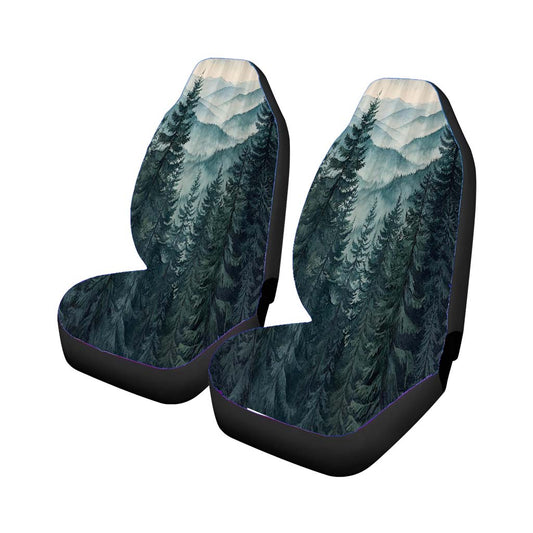 Misty Mountain Forest Universal Fit Car Seat Covers