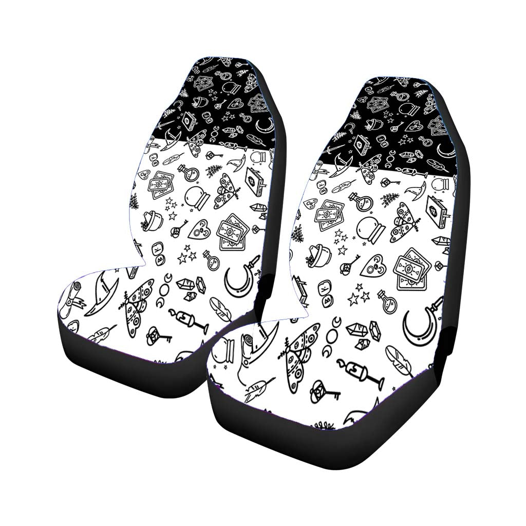Modern Witch Pattern car Seat Covers