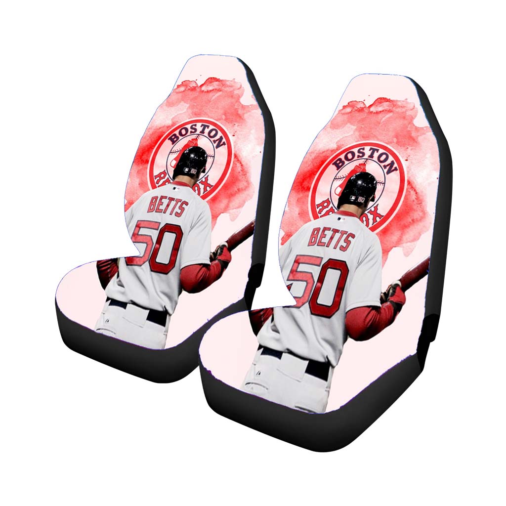 Mookie Betts Boston Red Sox car Seat Covers