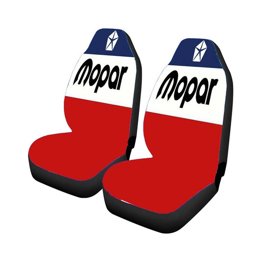 Mopar Flag Logo Universal Fit Car Seat Covers
