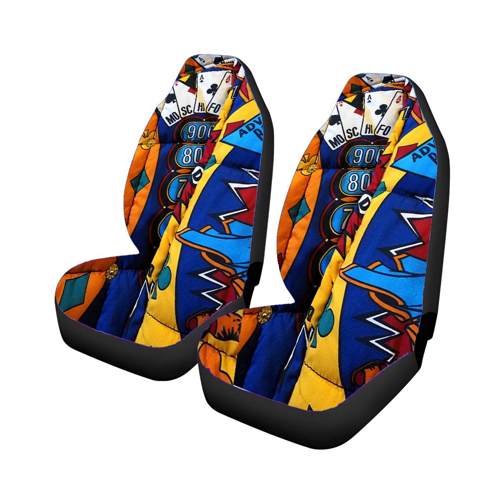 Moschino Pattern Blanket Wallpaper car Seat Covers