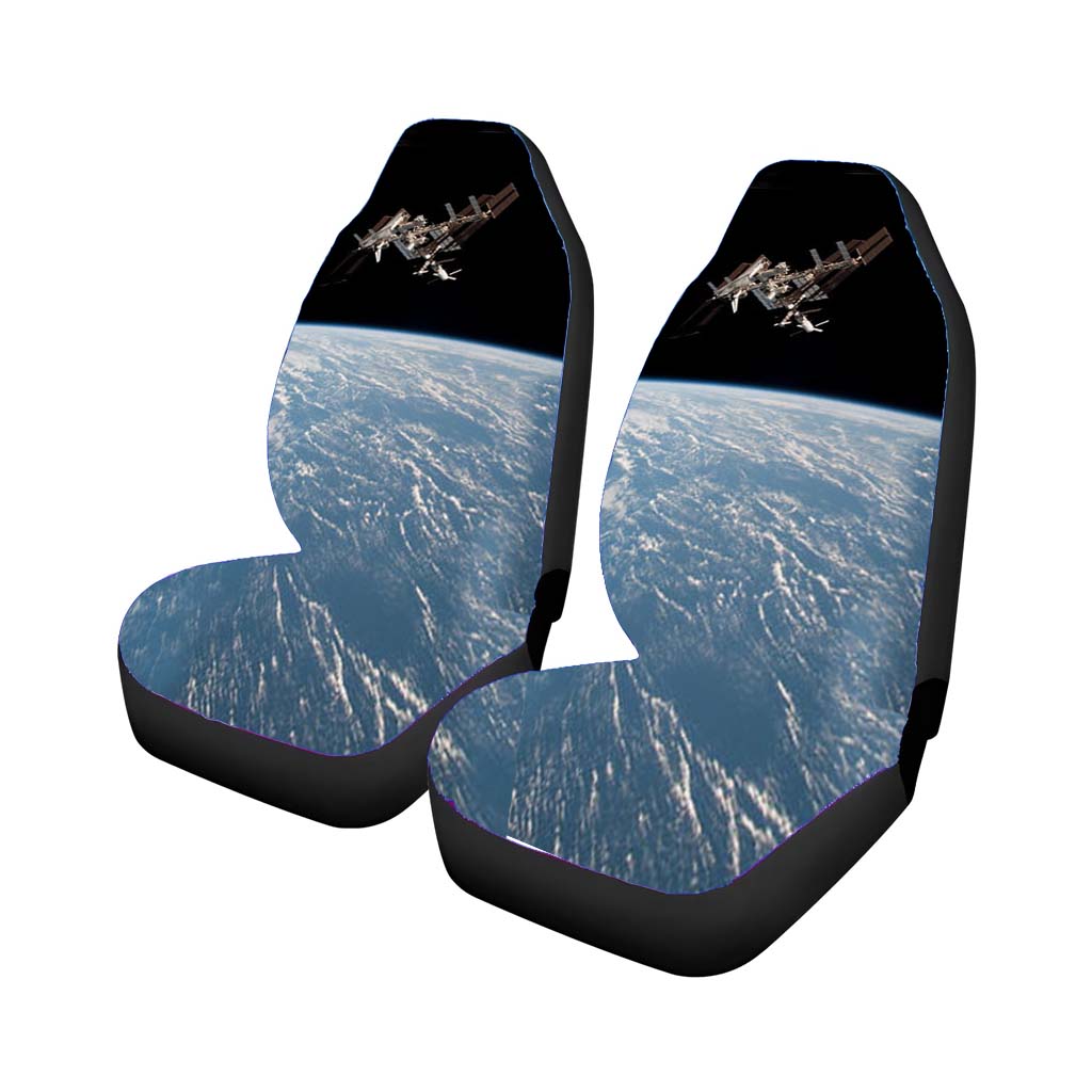 Nasa Satellite car Seat Covers