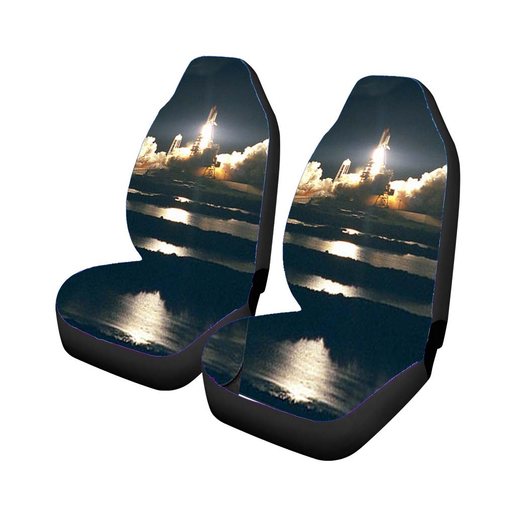 Nasa Space Shuttle Launch Take Off car Seat Covers