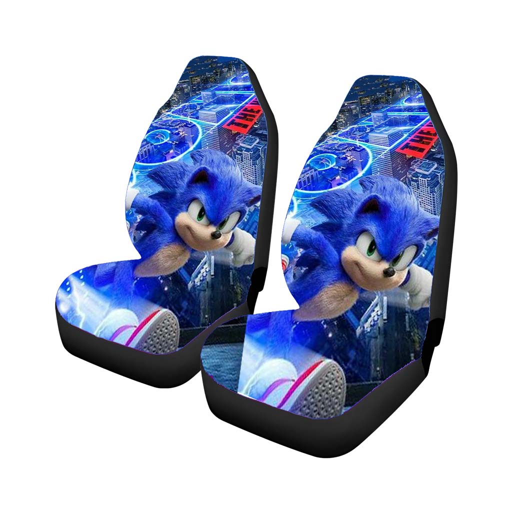 New Sonic The Hedgehog car Seat Covers