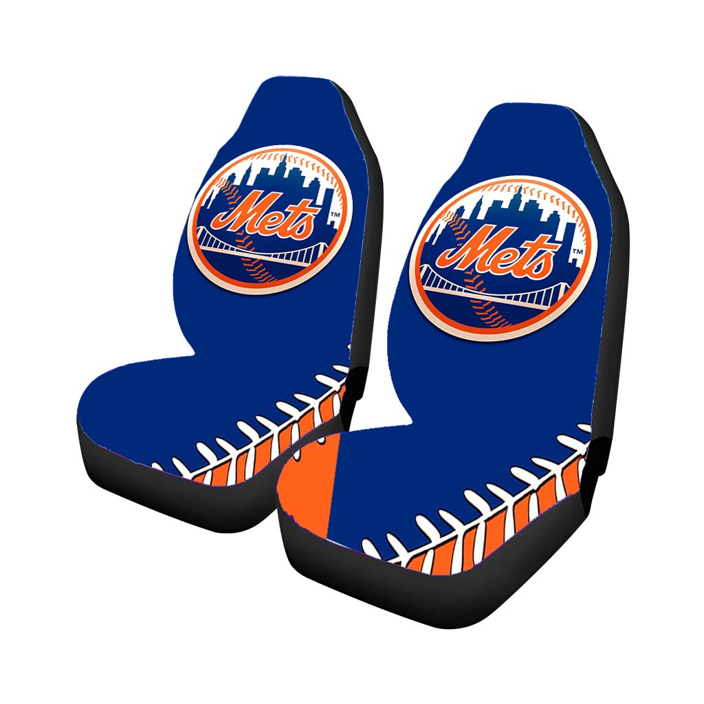 New York Mets Mlb 4 car Seat Covers