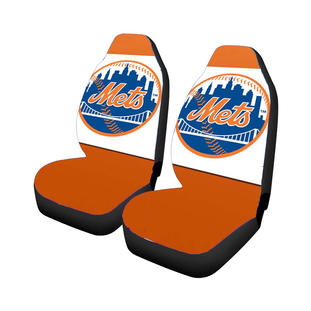 New York Mets Symbol car Seat Covers
