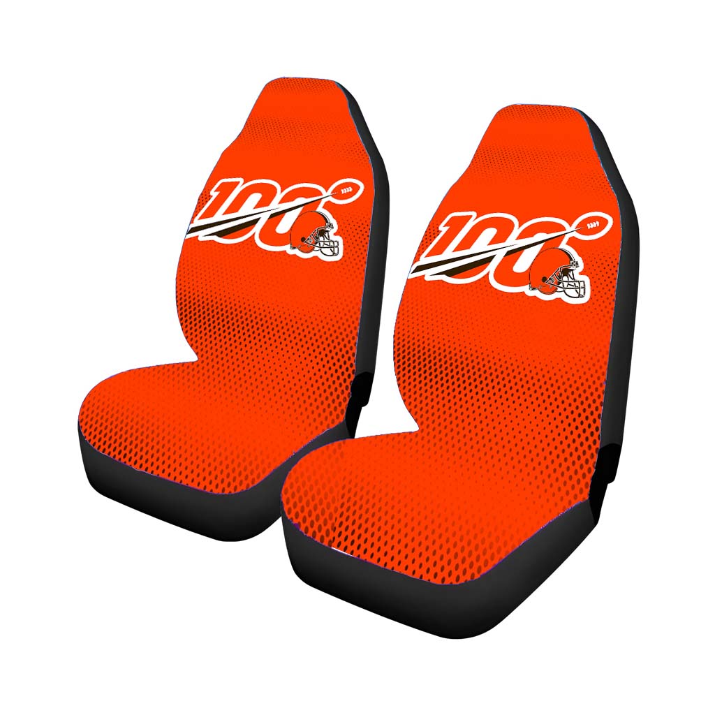 Nfl 100Th Cleveland Browns Wallpapers car Seat Covers