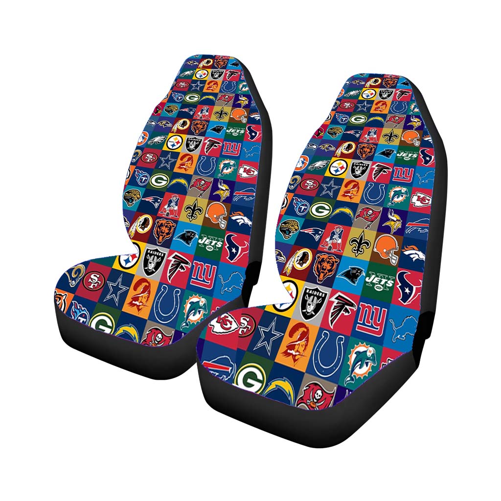 Nfl Teams Logo Collage Collection car Seat Covers