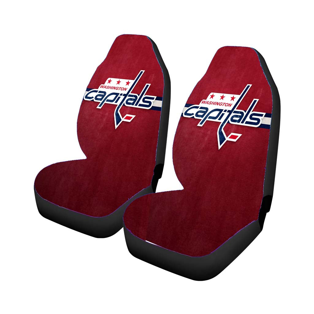 Nhl Washington Capitals Sport Logo 2 car Seat Covers