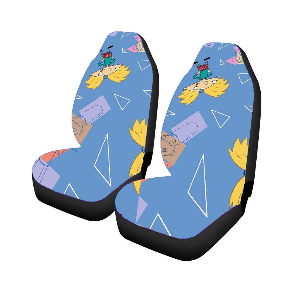 Nickelodeon Hey Arnold Pattern car Seat Covers