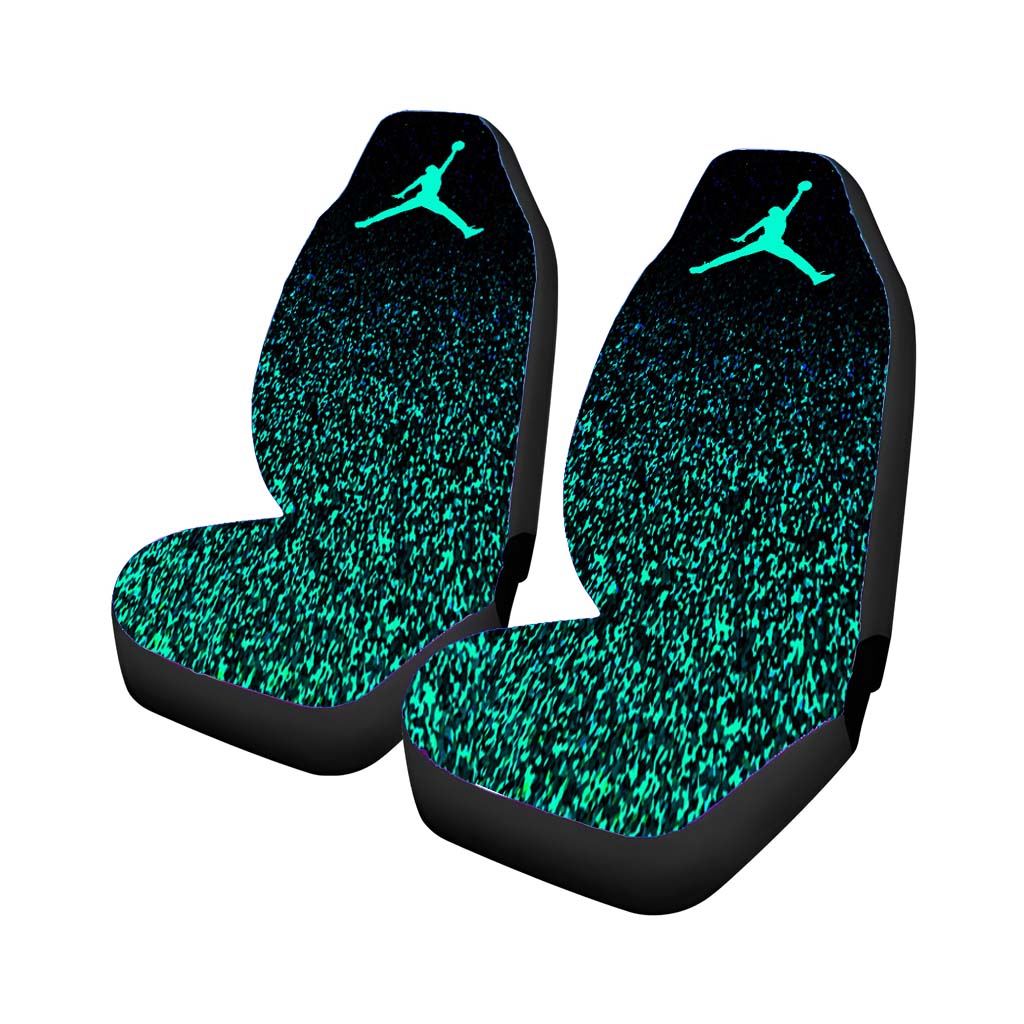 Nike Air Jordan Jump Mint Glitter car Seat Covers