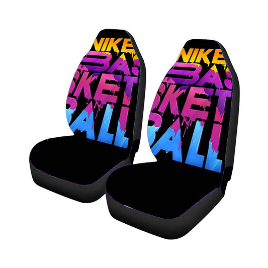 Nike Basket Ball Art Design Universal Fit Car Seat Covers