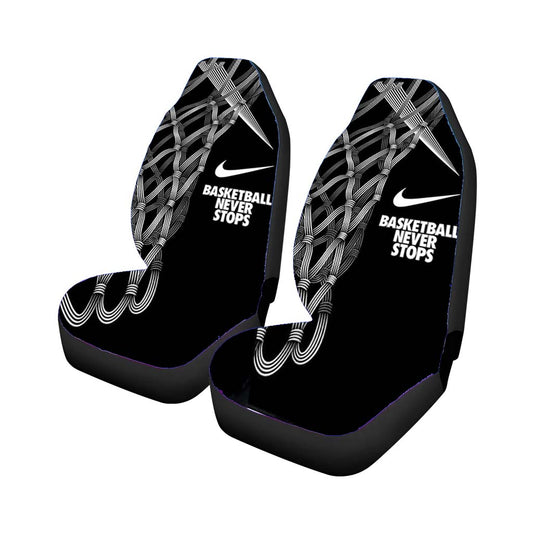 Nike Basketball Never Stops Art Universal Fit Car Seat Covers