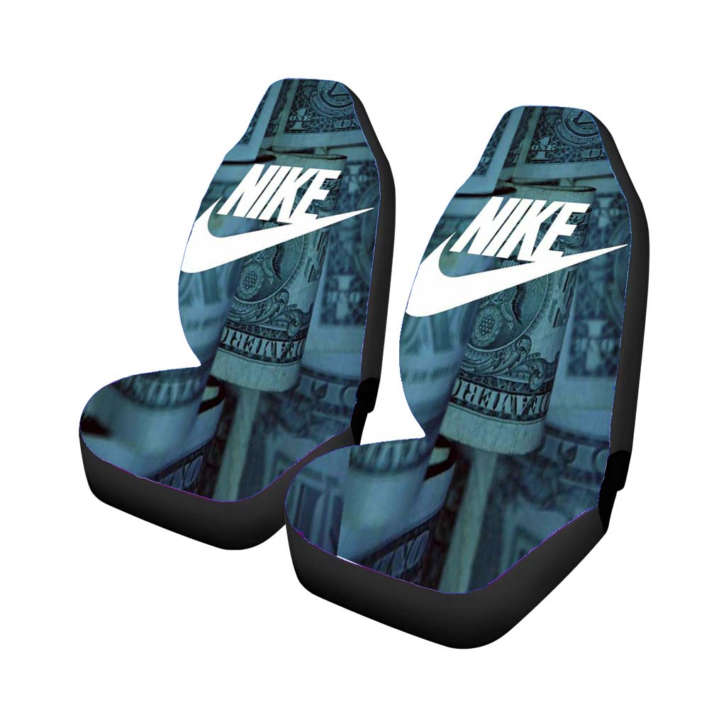 Nike Dollars White car Seat Covers