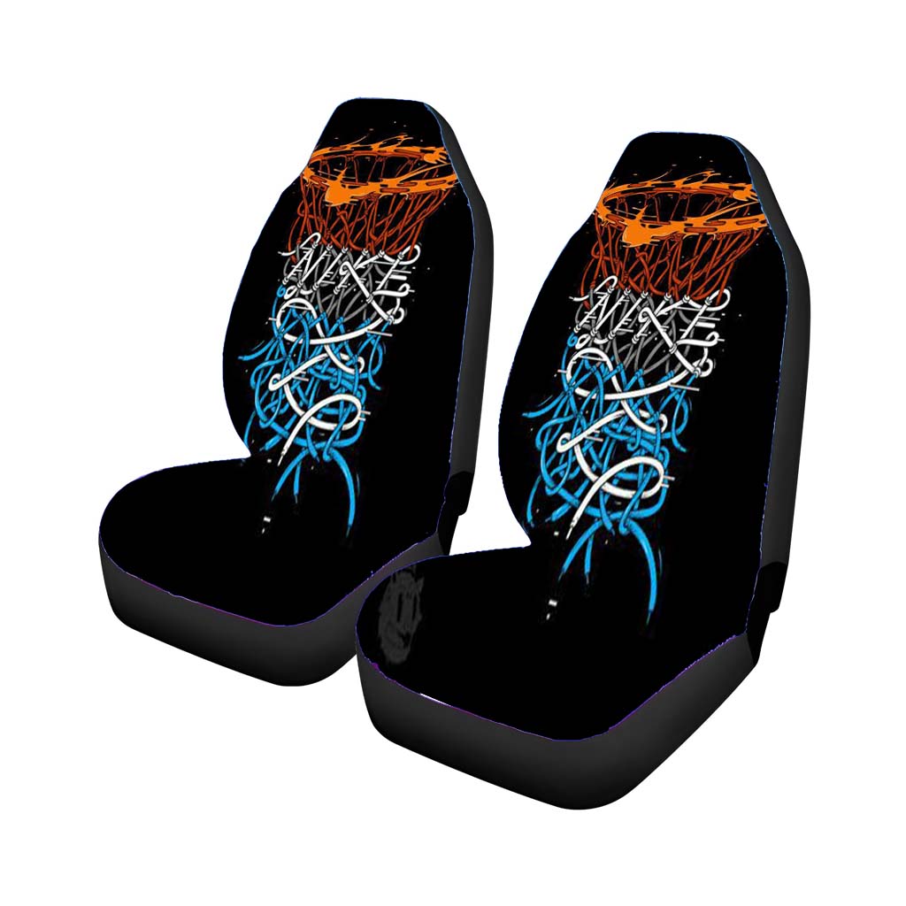 Nike Doodle Art Wight car Seat Covers