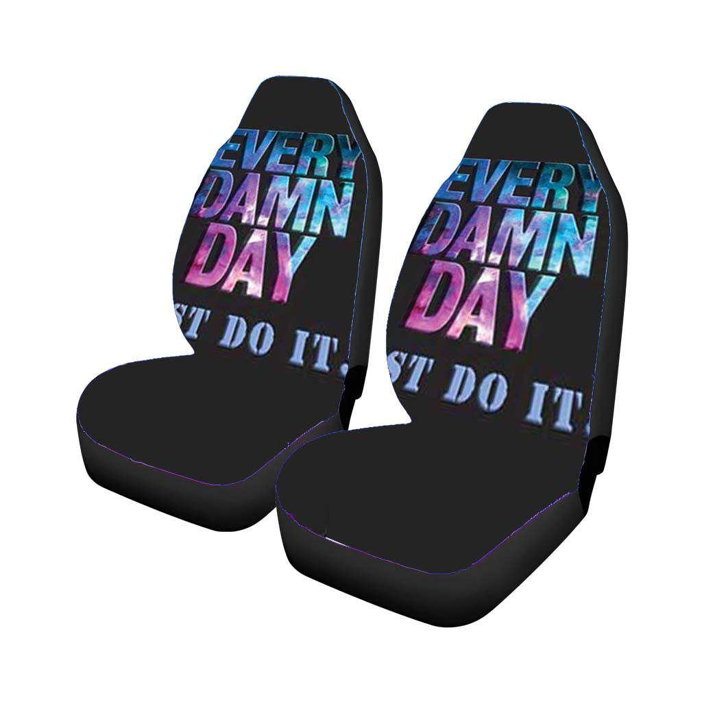 Nike Every Damn Day Rainbow car Seat Covers
