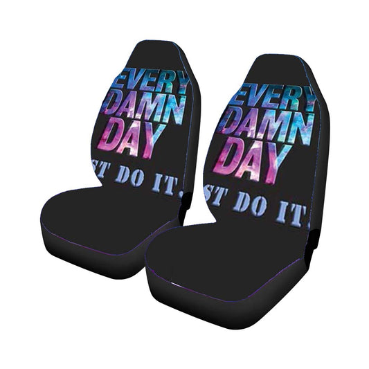 Nike Every Damn Day Rainbow Universal Fit Car Seat Covers