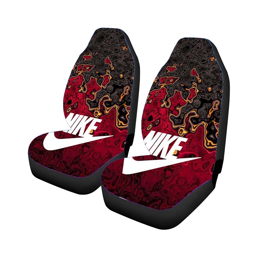 Nike Logo Blazing car Seat Covers