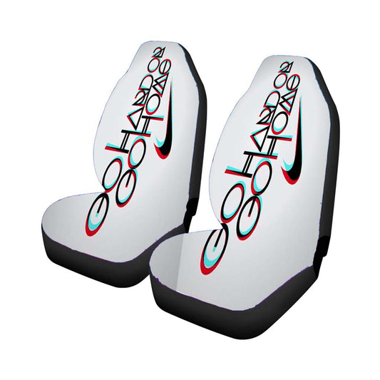 Nike Logo Go Hard Or Go Home Quote Universal Fit Car Seat Covers
